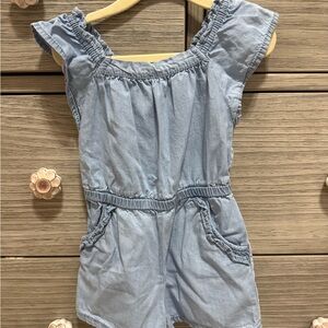 Cat & Jack Light Blue Girls Romper